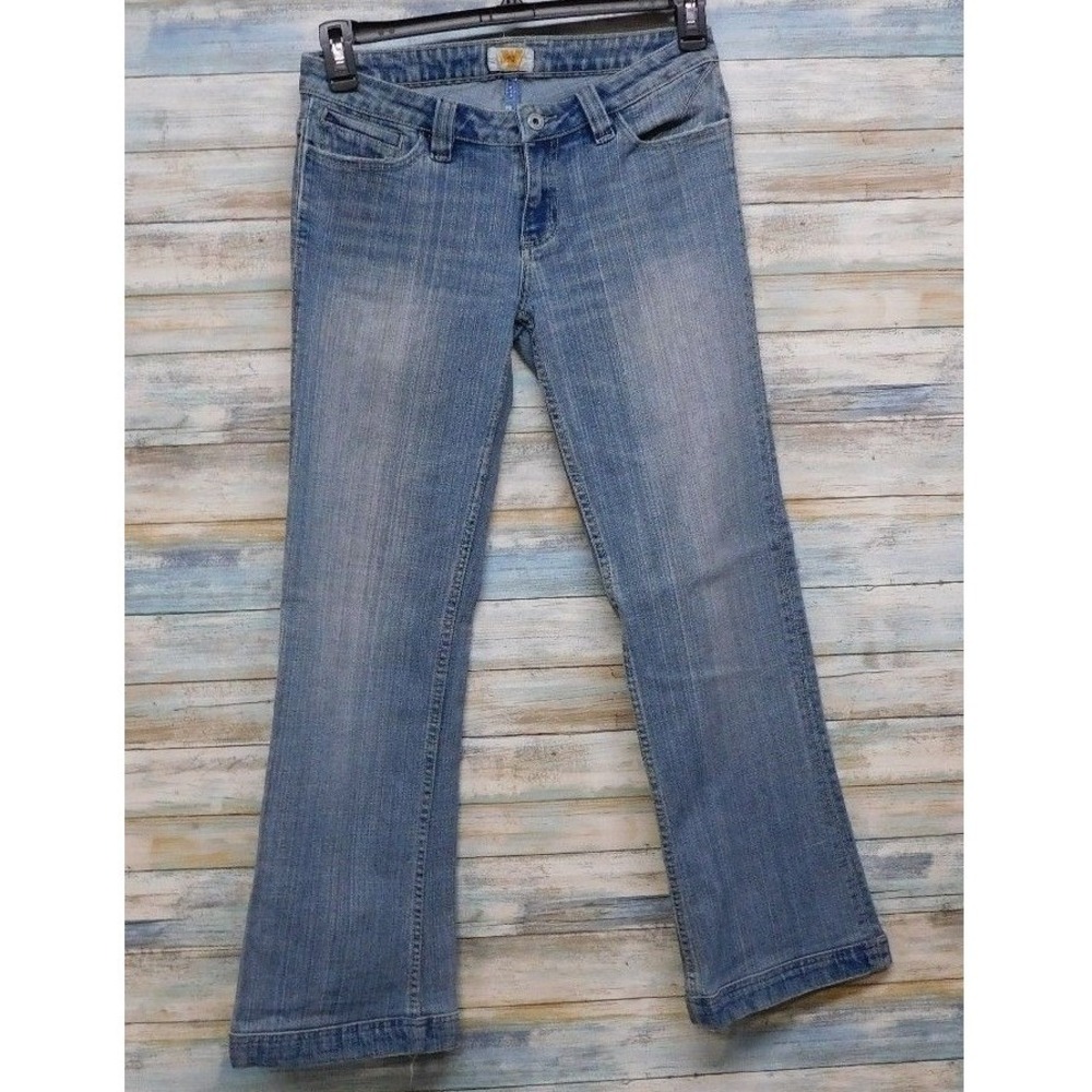 Vintage Antik Jeans Denim‎ 26 26x29 Women's Ladies Boot cut Stretch Mid Rise